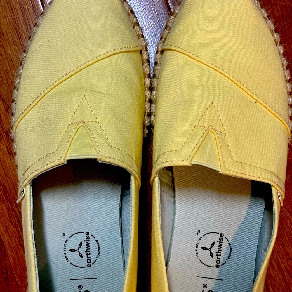 TOMS Alpargata Rope Ortholite Insole Size 7